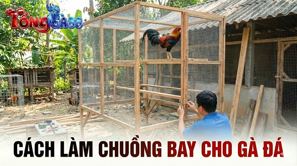 Cách Làm Chuồng Bay Cho Gà Đá
