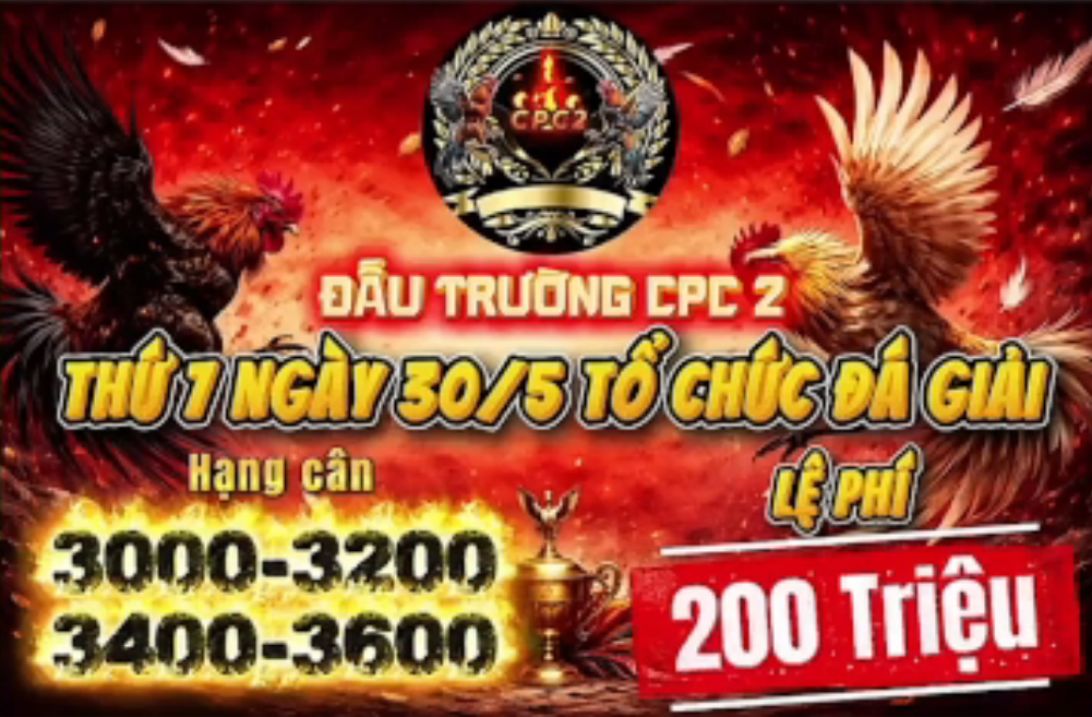 Đá Giải CPC2 Ngày 30/5/2026